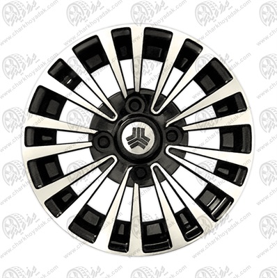 رینگ اسپرت سایز 13 کد 047 رخ تراش مشکی اروند ( انواع پراید )